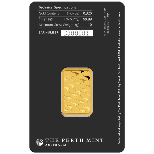 Perth Mint Gold Bullion Bar (10 Gram) - Image 2