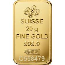 PAMP Swiss Gold Bullion Bar (20 Gram)