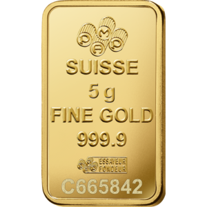 PAMP Swiss Gold Bullion Bar (5 Gram)