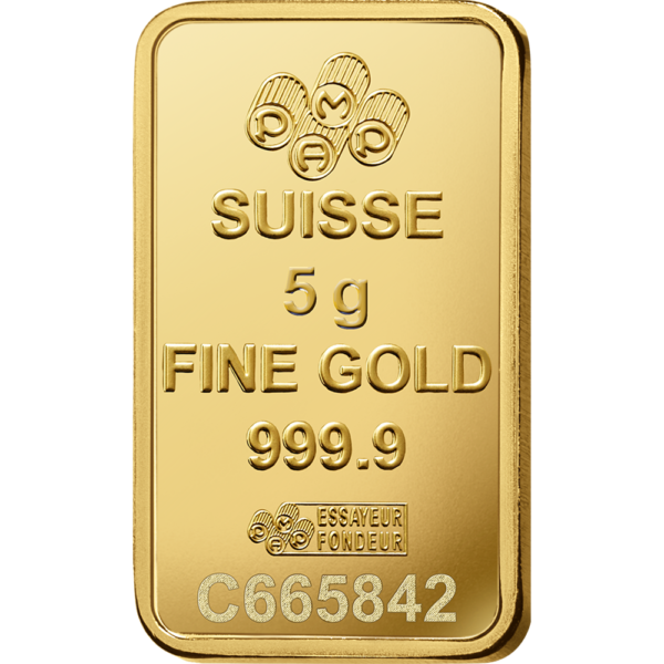 PAMP Swiss Gold Bullion Bar (5 Gram) - Image 3